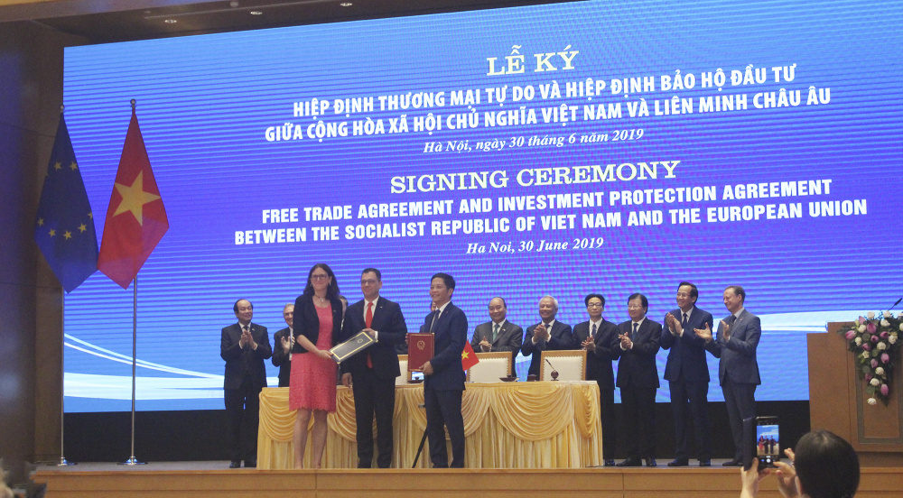ký kết evfta