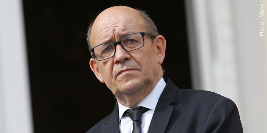 Ngoại trưởng Pháp Jean-Yves Le Drian 