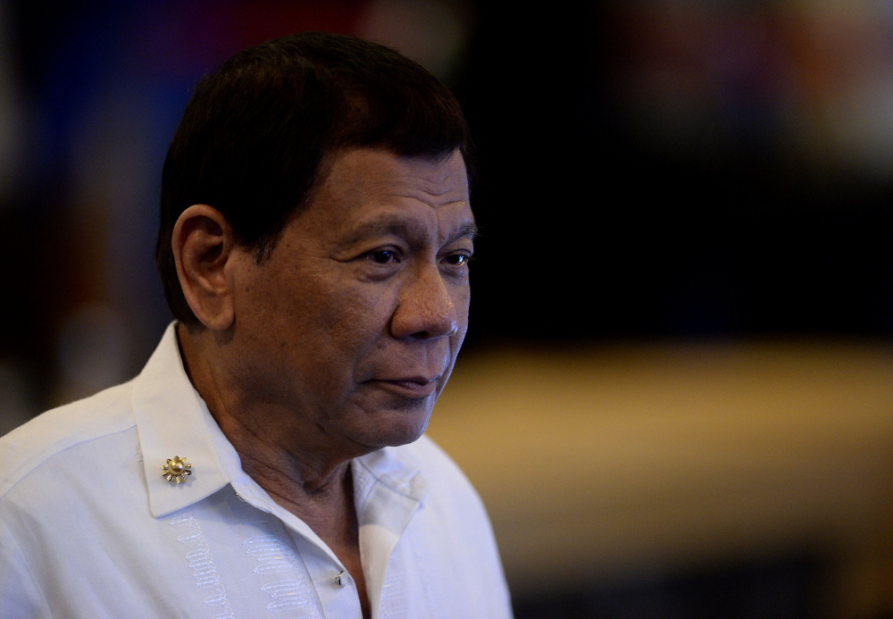 Tổng thống Philippines Rodrigo Duterte
