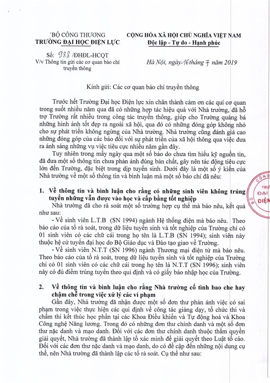 Đại học Điện lực