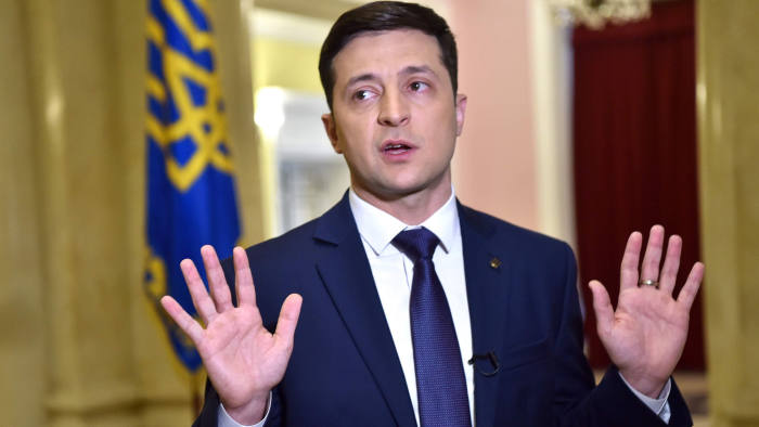 Tổng thống Ukraine Volodymyr Zelensky