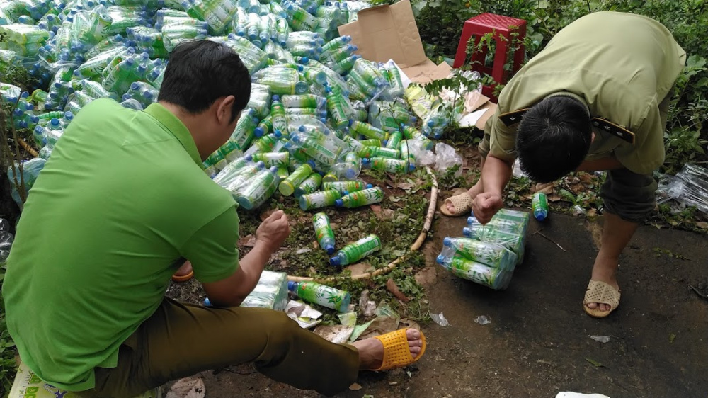 tiêu hủy nước yến