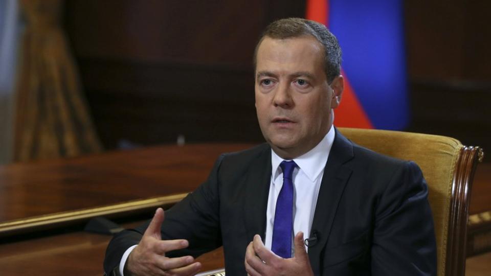 Thủ tướng Nga Dmitry Medvedev