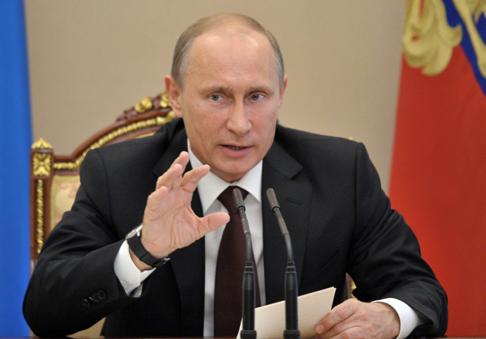 Tổng thống Nga Vladimir Putin.