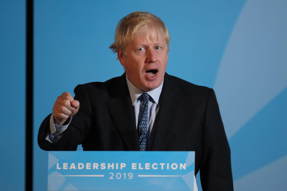 Thủ tướng Anh Boris Johnson