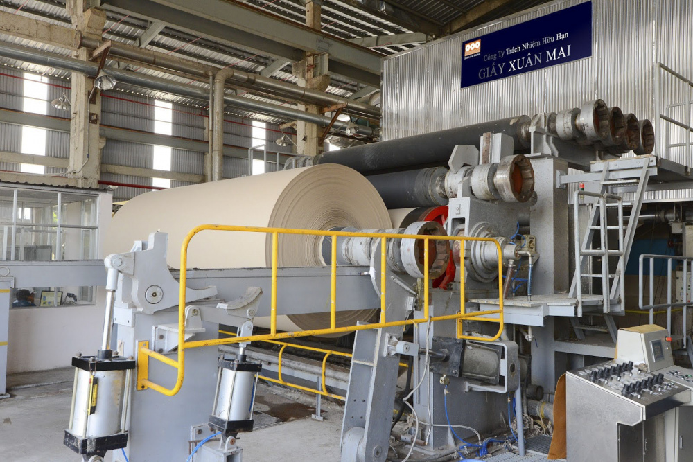 Sản xuất giấy tại Việt Nam sử dụng hơn 70% nguyên liệu là giấy tái chế, giấy thu hồi
