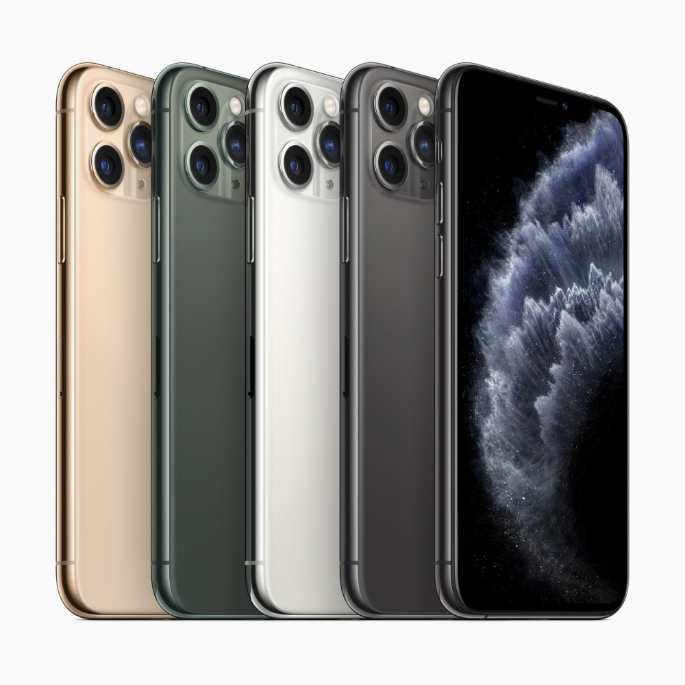 iPhone 11 Pro và iPhone 11 Pro Max có 4 màu cho người dùng Apple lựa chọn