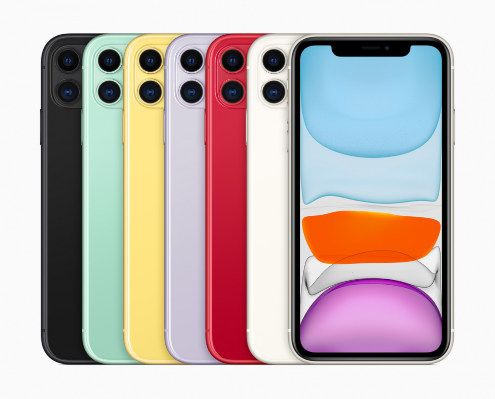 iPhone 11 có 6 màu cho người dùng Apple lựa chọn