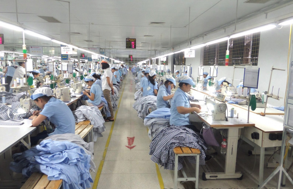 Nhà xưởng đã gọn gàng sạch sẽ sau khi triển khai 5S và LEAN