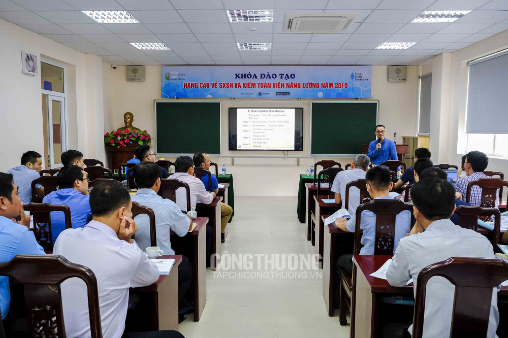 Khóa đào tạo nâng cao về Nền tảng hàng đầu cung cấp Cwin com sạch hơn và kiểm toán viên năng lượng do Vụ Tiết kiệm năng lượng và Phát triển bền vững (Cwin63 sân chơi đỉnh cao) tổ chức