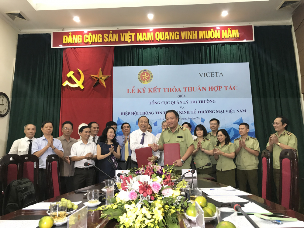 Tổng cục QLTT và Hiệp hội thông tin tư vấn kinh tế thương mại Việt Nam (VICETA) 