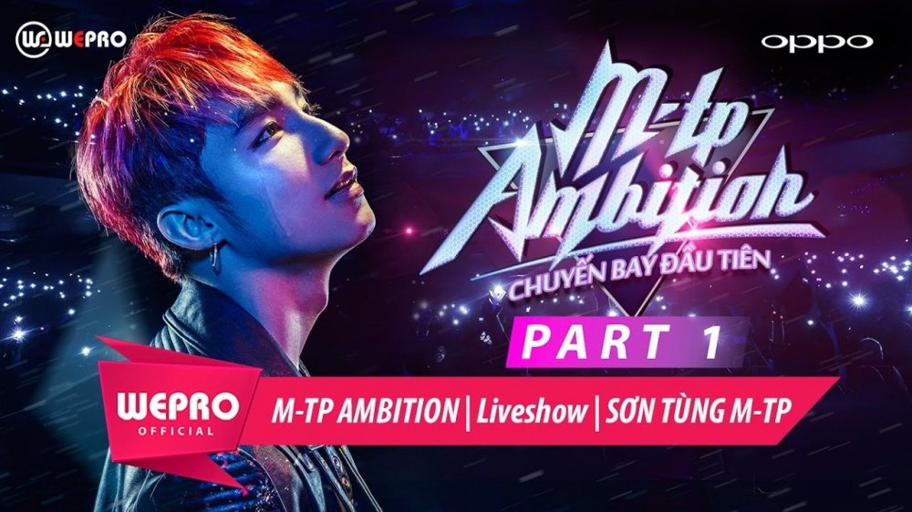 Oppo tài trợ cho liveshow đầu tiên của Sơn Tùng MTP