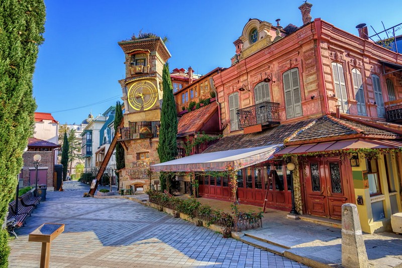 Thủ đô Tbilisi của Gruzia
