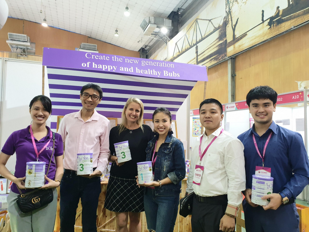 sản phẩm sữa dê Bubs Australia 