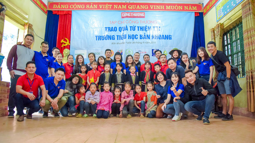 Thiện nguyện tại Bản Khoang