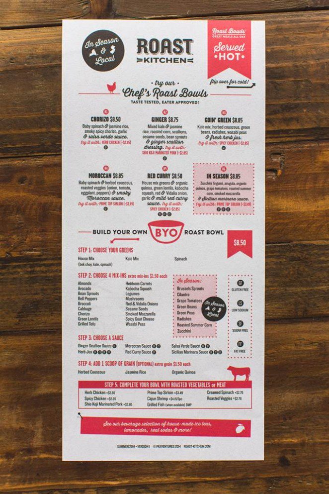 Nổi bật sản phẩm trên menu