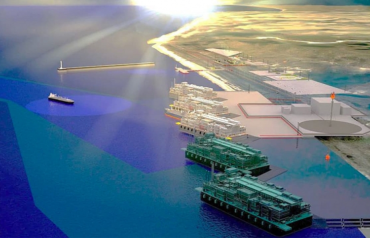 Mô hình dự án Bắc Cực LNG 2