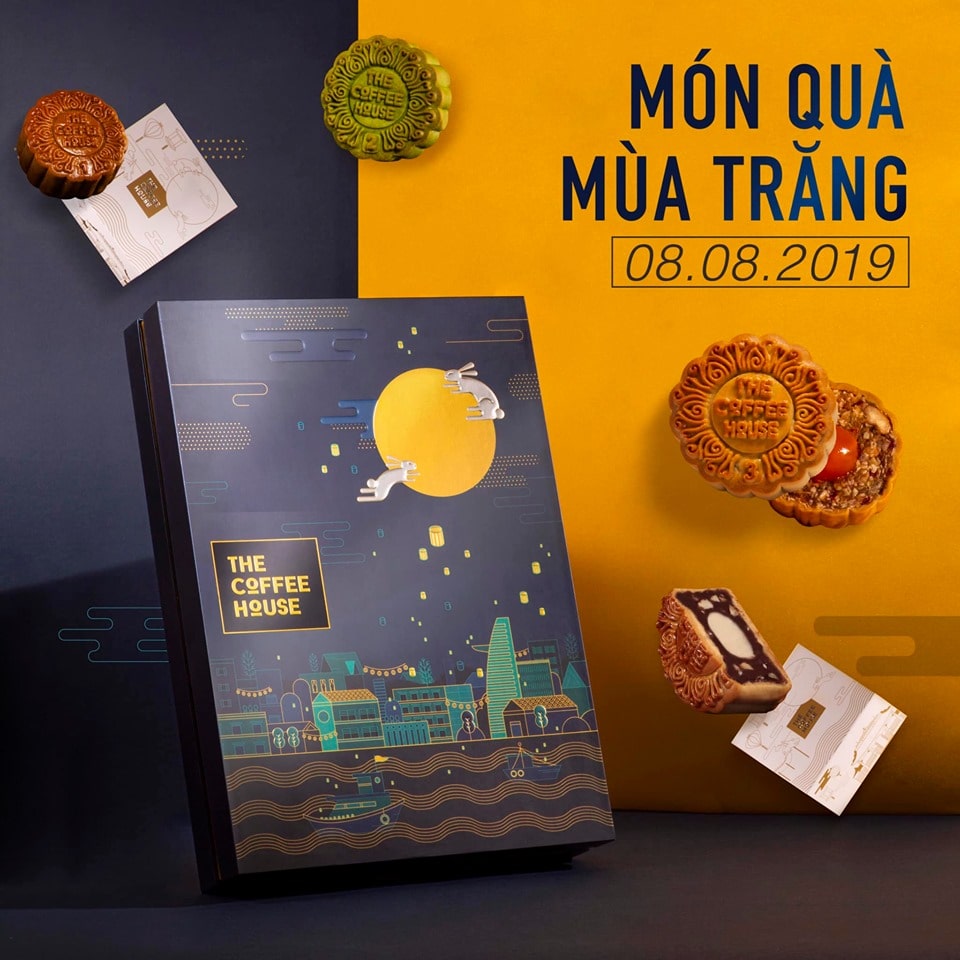 "Món quà mùa trăng" của The Coffee House với mẫu mã sang trọng