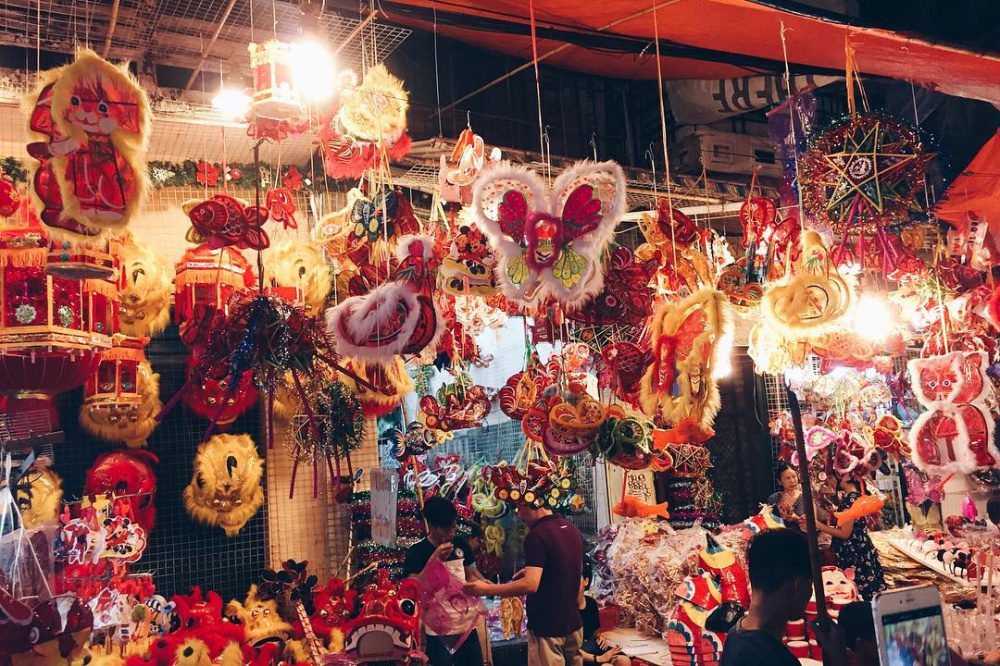 trung thu tại phố Hàng Mã