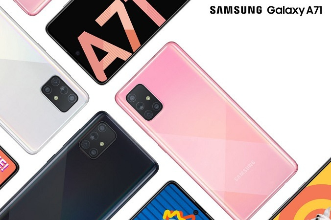 Galaxy A71 camera