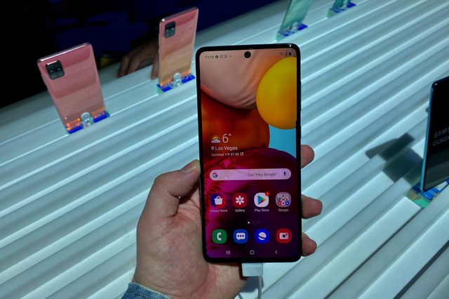 Galaxy A71 pin