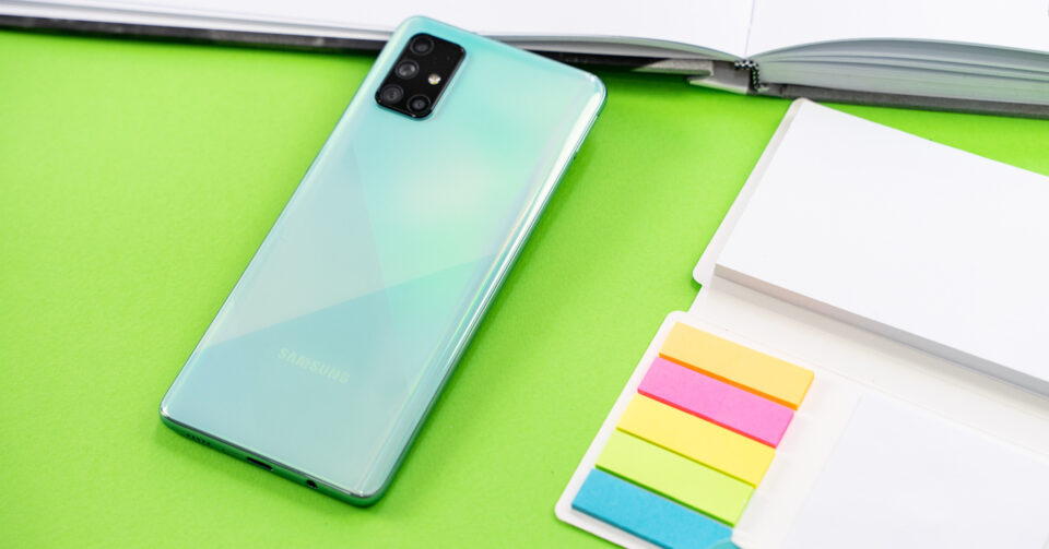 Galaxy A71 cau hinh