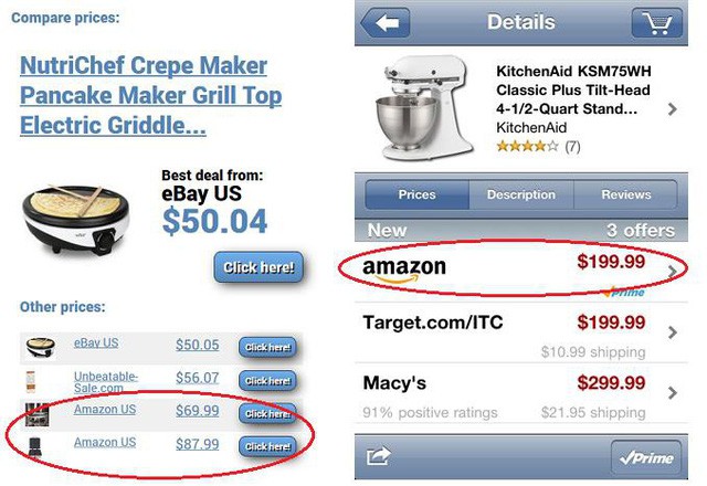 Đồ gia dụng được giảm gía trên Amazon