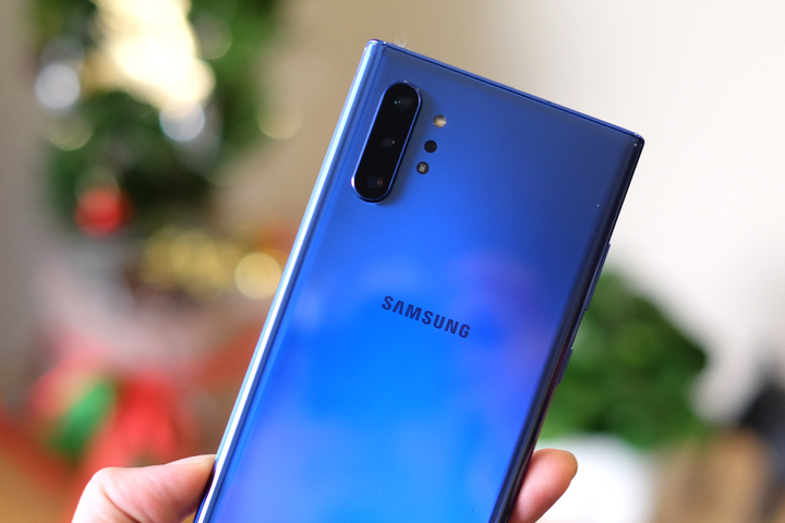 galaxy note10+ xanh