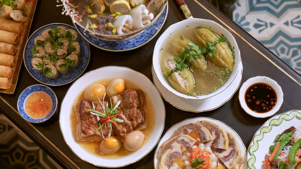 Mâm cỗ Tết