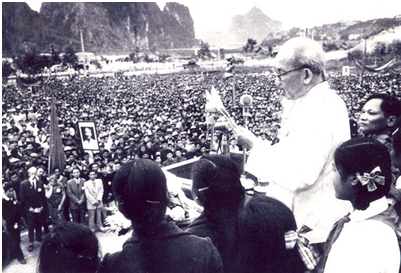 Bác Hồ về thăm và chúc Tết nhân dân, cán bộ tỉnh Quảng Ninh, 1965
