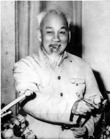 Chủ tịch Hồ Chí Minh đọc thư chúc Tết xuân Mậu Thân 1968