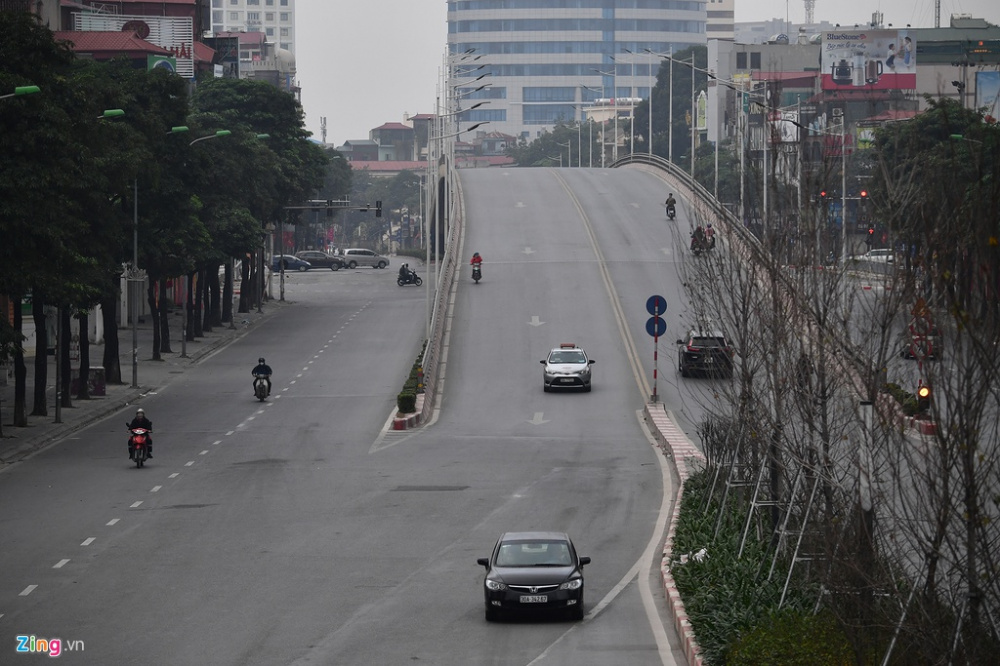 hà Nội sáng mùng 1 Tết