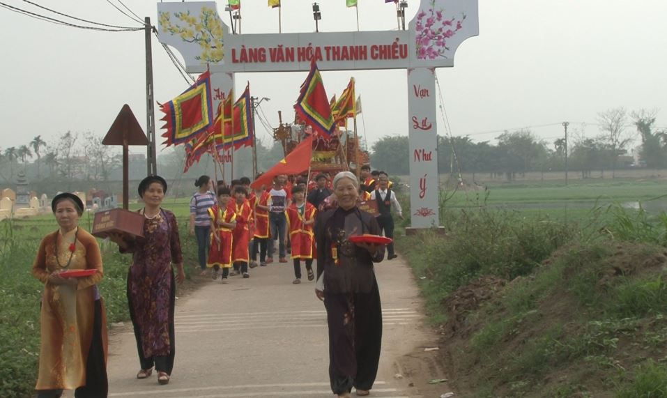 Lễ hội thôn Thanh Chiểu xã Sen Chiểu, huyện Phúc Thọ, Hà Nội