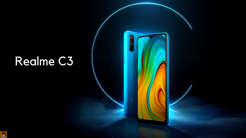 Realme C3 man hinh