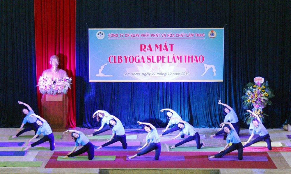 Yoga giúp các thành viên CLB có thói quen rèn luyện TDTT hằng ngày