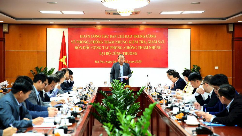 Toàn cảnh buổi làm việc