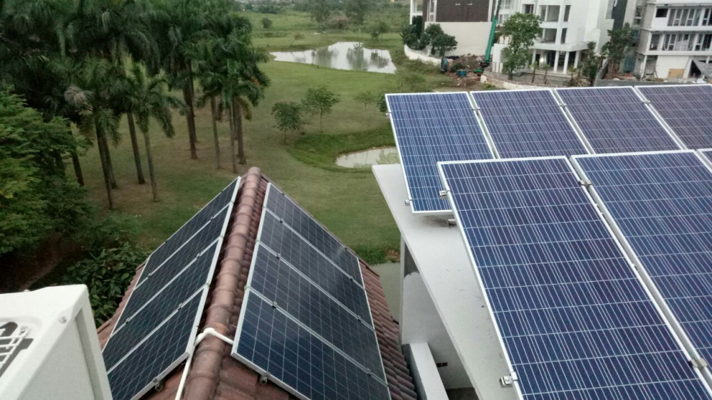 Dự án điện mặt trời áp mái