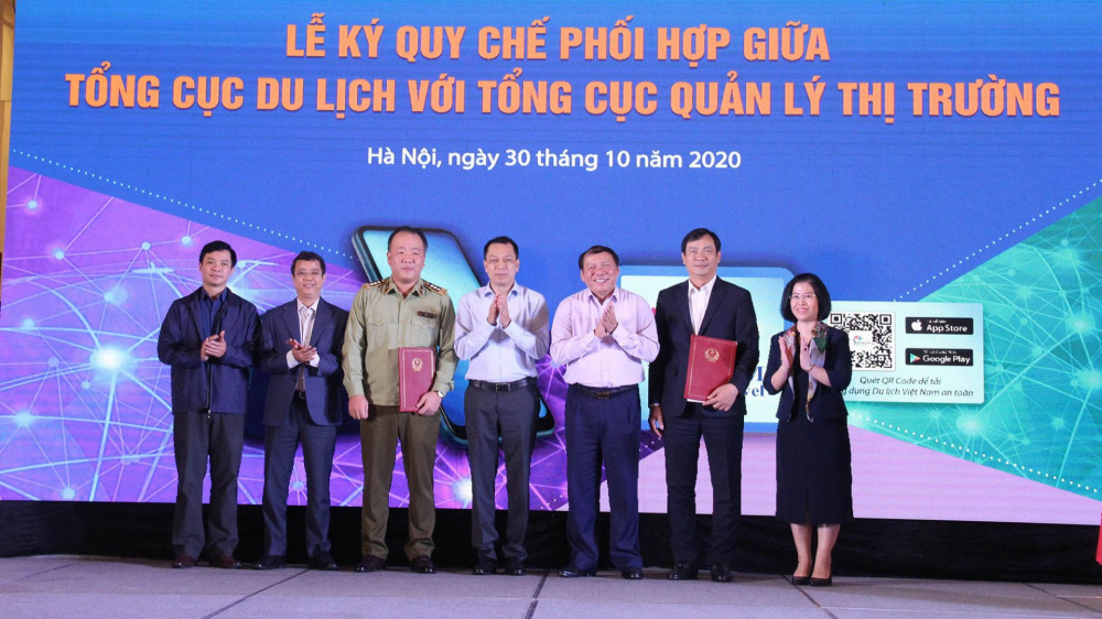 Tổng cục QLTT ký hợp tác với Tổng cục Du lịch 