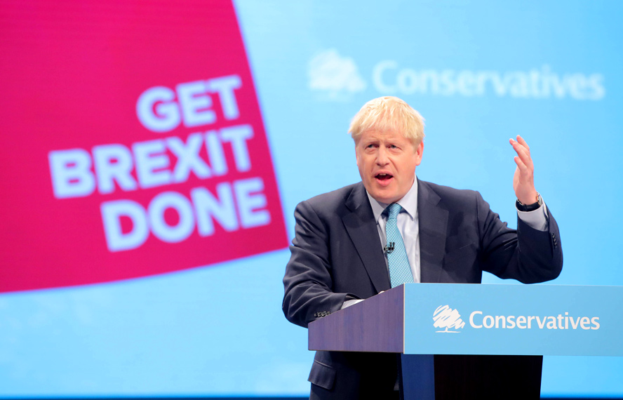 Thủ tướng Anh Boris Johnson