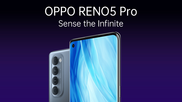 OPPO Reno5 Pro  a