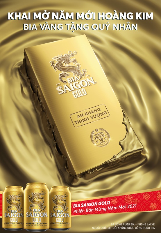 Bia Saigon Gold