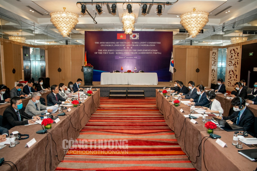 Kỳ họp lần thứ 10 UBHH Việt Nam - Hàn Quốc