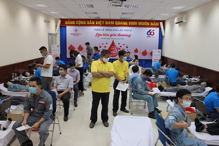 Trung tâm huyết học tiến hành các đơn vị tiến hành tiếp nhận máu