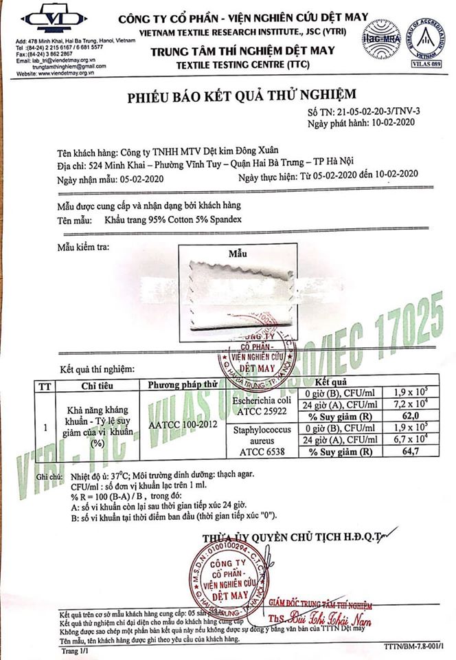 vải kháng khuẩn