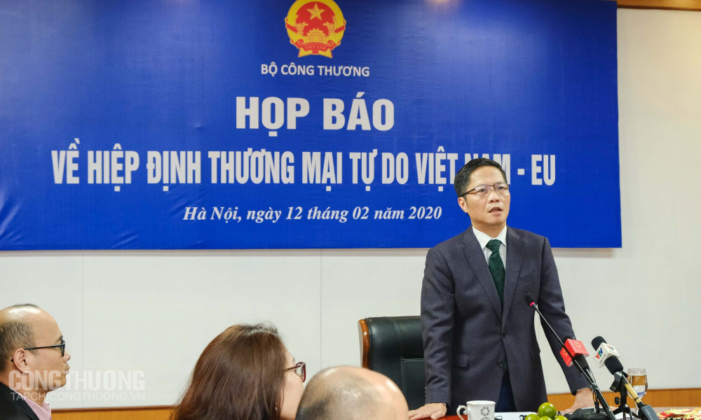 Bộ trưởng Trần Tuấn Anh khẳng định, Việt Nam sắp tới sẽ gấp rút hoàn thiện các thủ tục liên quan để trình Quốc hội thông qua EVFTA
