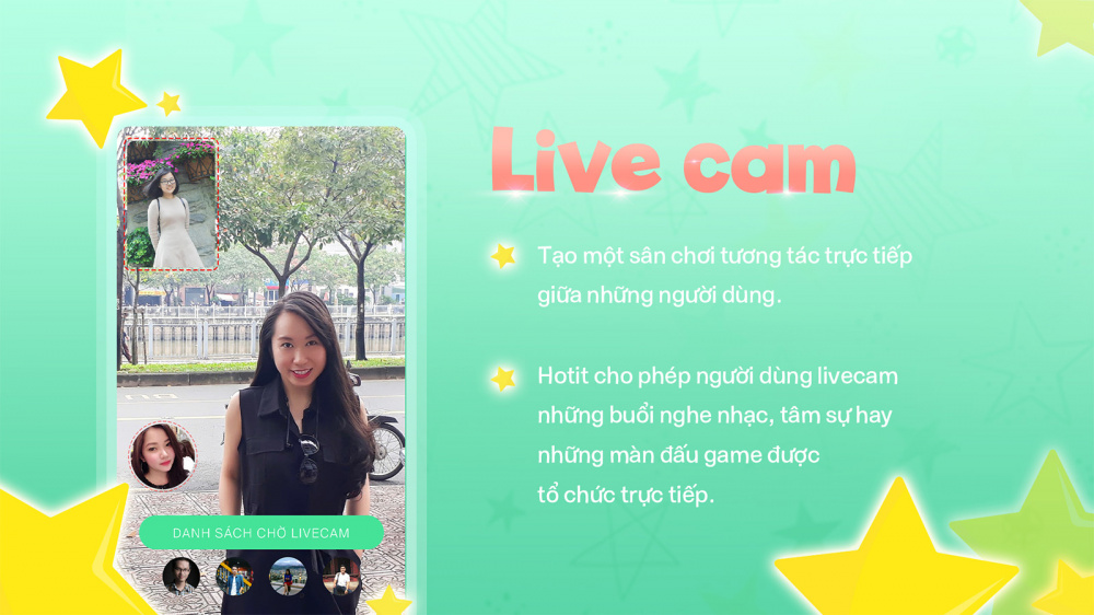 Live cam trên Hotit