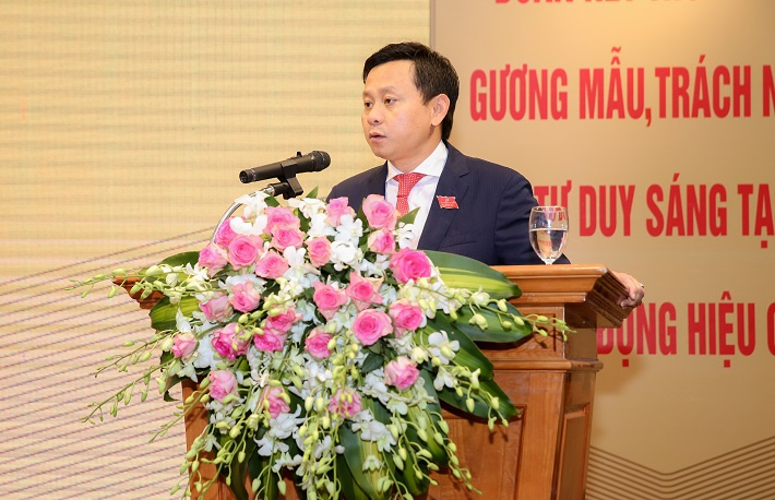 Lãnh đạo VInataba phát biểu chỉ đạo