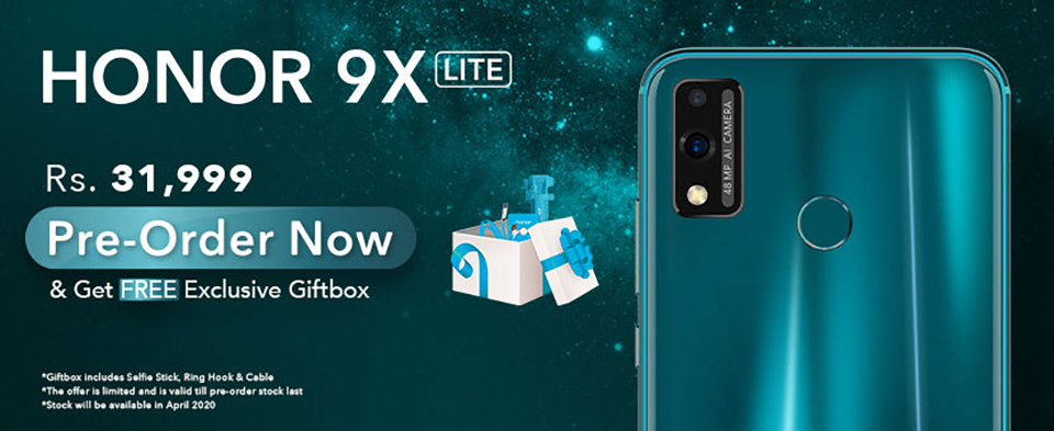 Honor 9X Lite gia ban