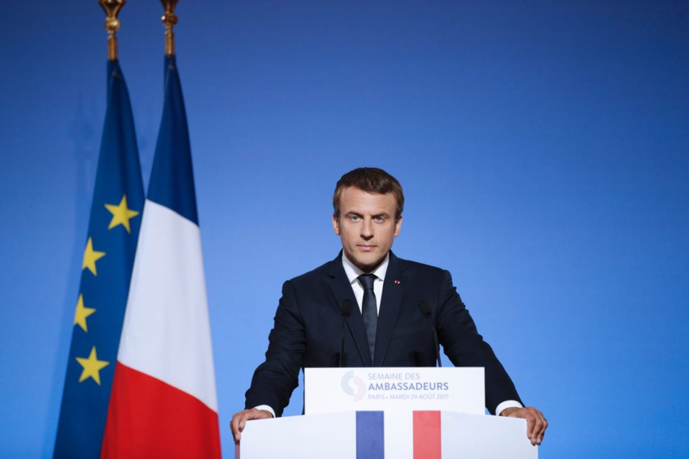 Tổng thống Pháp Emmanuel Macron