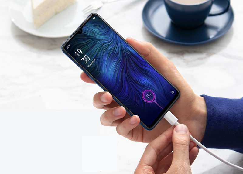 OPPO A91 sac nhanh